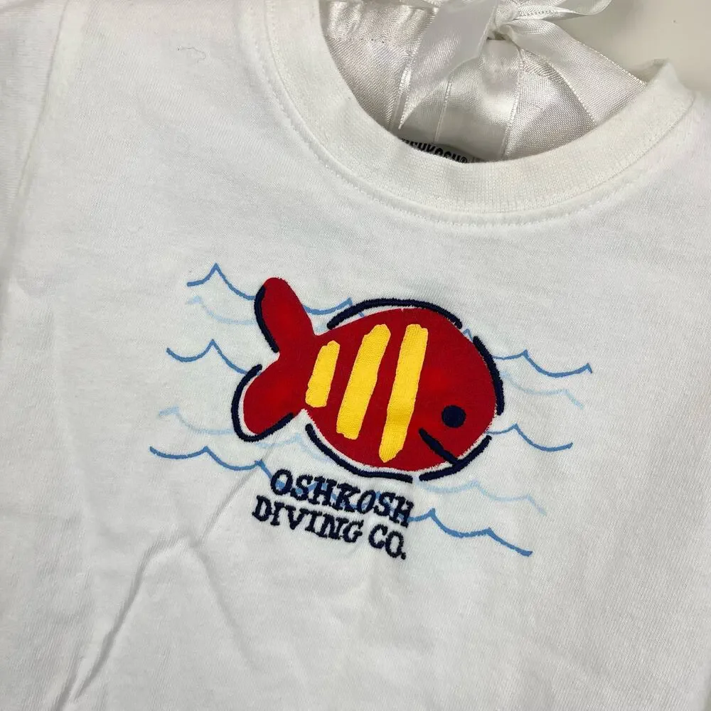 Vintage OshKosh B'gosh Fish Tee 3-6 Months